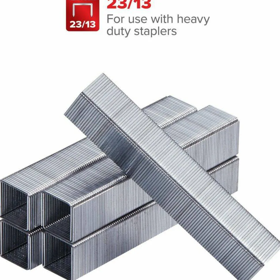 Bostitch Heavy-Duty Staples, 1/2" Standard, Box Of 1,000
