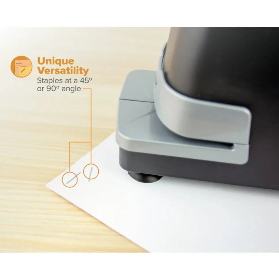 Bostitch Impulse 25 Electric Stapler With Staples And Staple Remover, Black