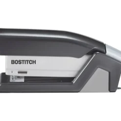 Bostitch InJoy One-Finger 3-in-1 Eco-Friendly Compact Stapler, 25-Sheet Capacity, Black