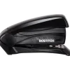 Bostitch Inspire Spring-Powered Compact Stapler, 15 Sheet Capacity, Black