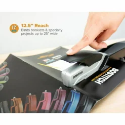 Bostitch Long Reach Stapler, Black/Silver
