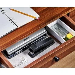 Bostitch No-Jam Premium Desktop Stapler, Full-Strip, Black, Includes 1,250 Staples, Set Of 12 Staplers