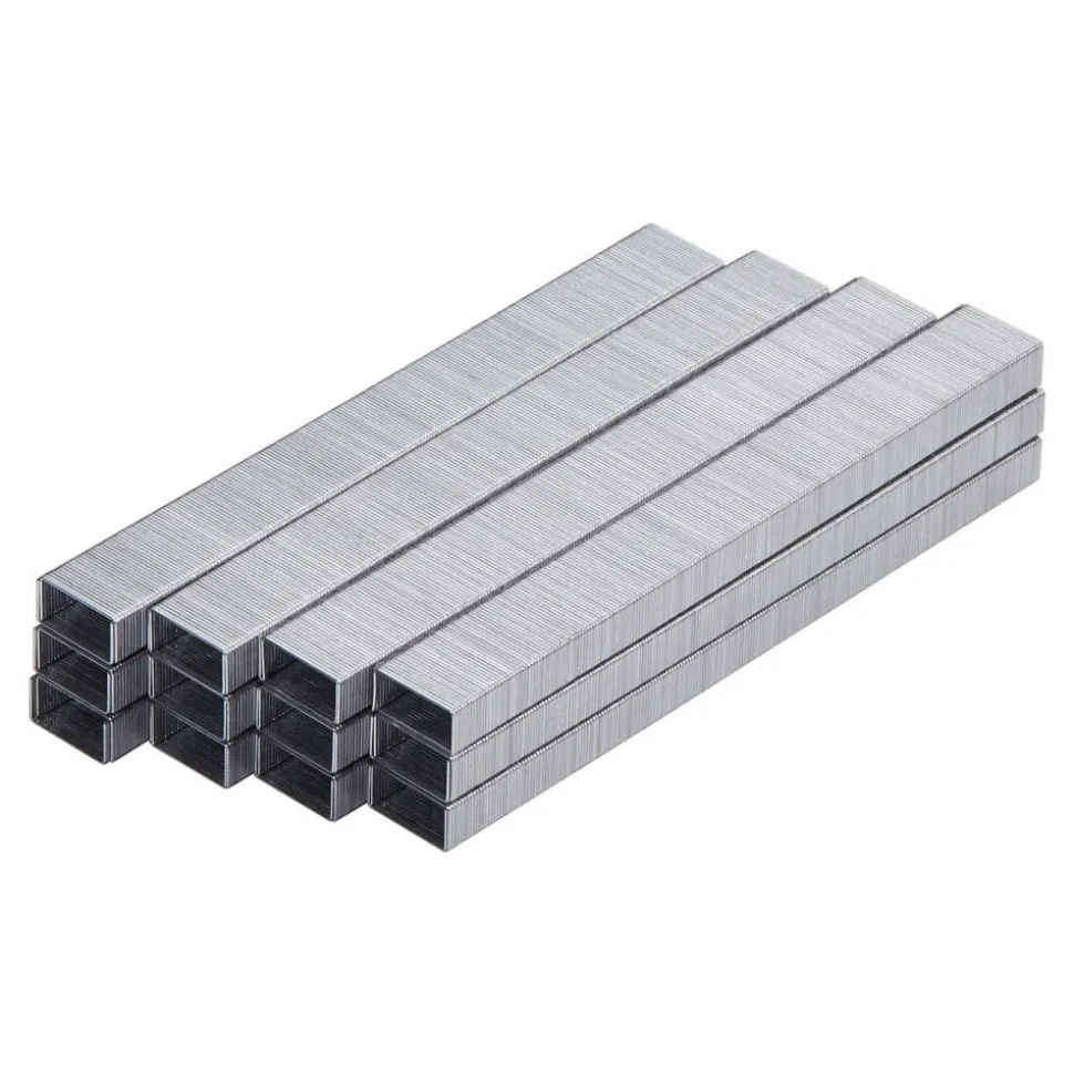 Bostitch Office Premium Standard Staples, 1/4" Full Strip, Box Of 5,000 Staples