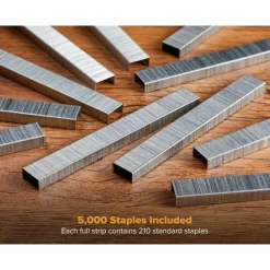 Bostitch Premium Standard Staples With Plastic Box, 1/4
