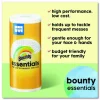 Bounty Essentials Select-A-Size Kitchen Roll Paper Towels, 2-Ply, 108 Sheets/Roll, 12 Rolls/Carton