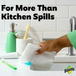 Bounty Select-a-Size Kitchen Roll Paper Towels, 2-Ply, 5.9 x 11, White, 82 Sheets/Double Roll, 12 Rolls/Carton