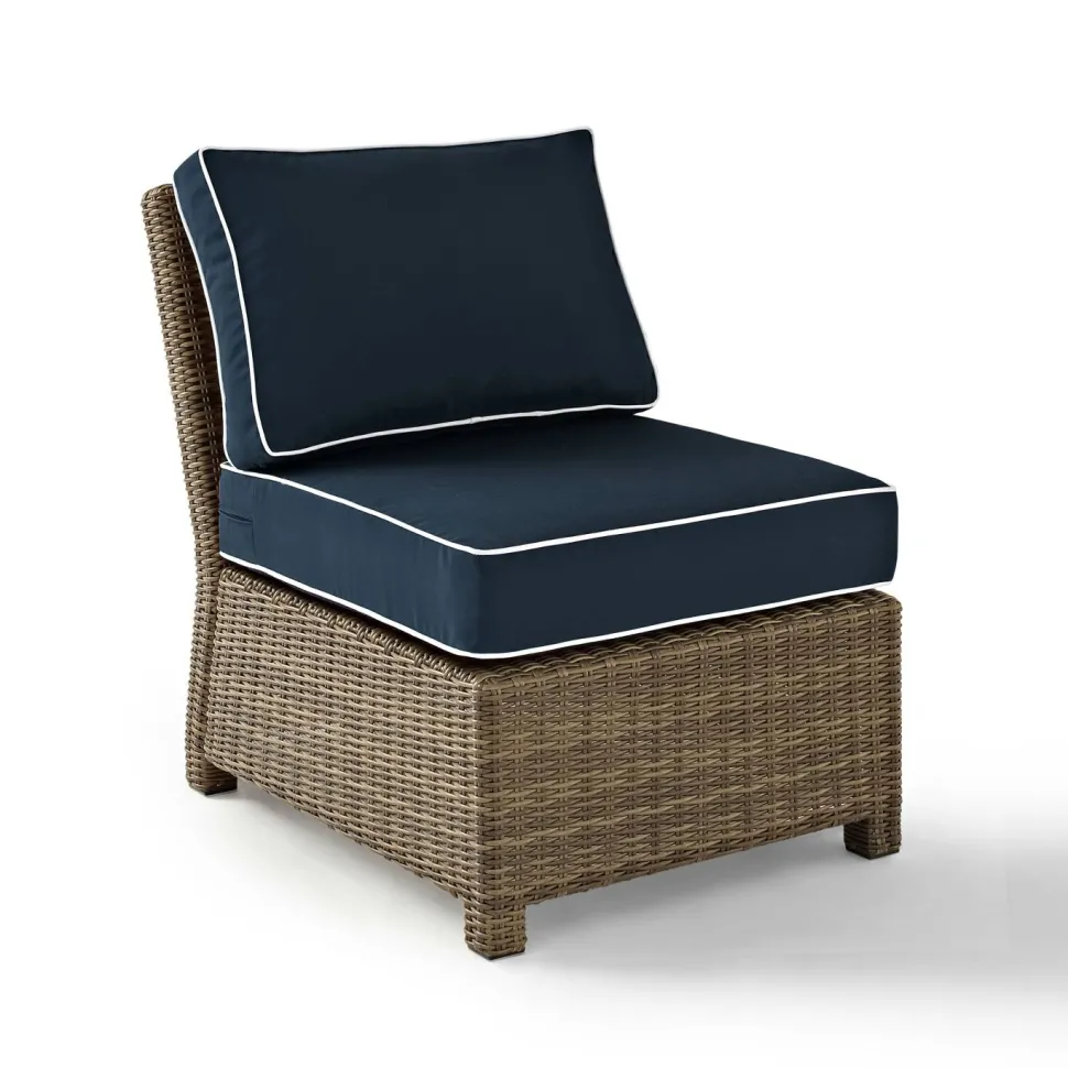 Bradenton Outdoor Wicker Sectional Center Chair