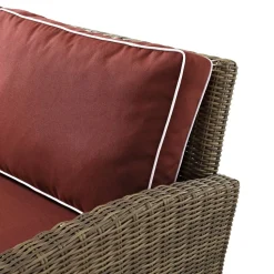 Bradenton 3Pc Outdoor Wicker Chair Set