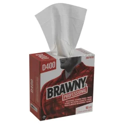 Brawny Industrial Medium-Duty Premium Wipes, 9 1/4