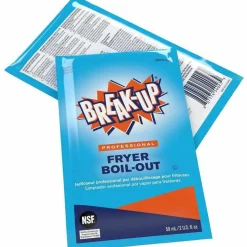 BREAK-UP Fryer Boil-Out Cleaner Packets, 2 Oz, Case Of 36
