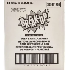 BREAK-UP Oven And Grill Cleaner, Ready to Use, 19 oz Aerosol Spray 6/Carton
