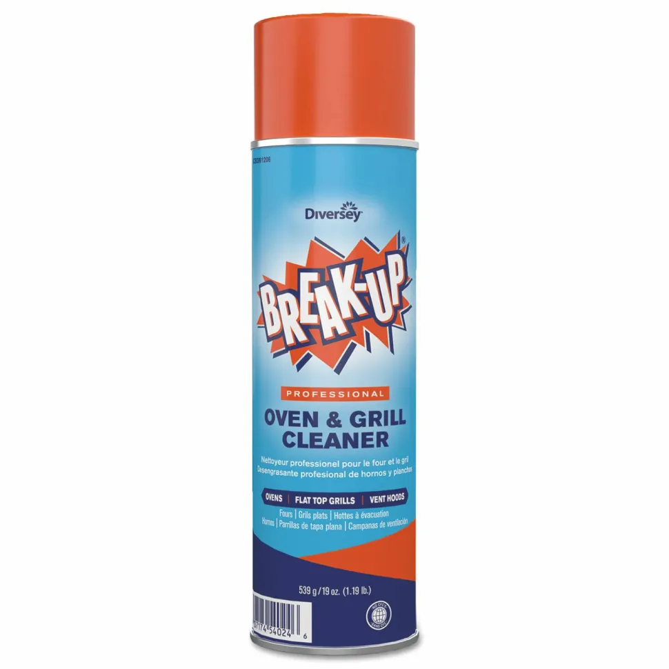 BREAK-UP Oven And Grill Cleaner, Ready to Use, 19 oz Aerosol Spray