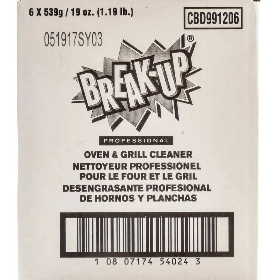 BREAK-UP Oven And Grill Cleaner, Ready to Use, 19 oz Aerosol Spray