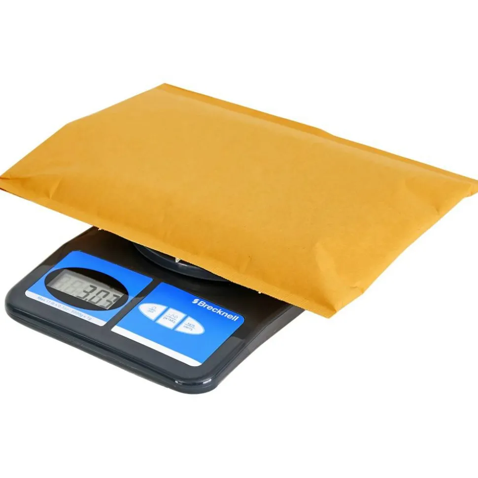 Brecknell Electronic Office Scale, 11-Lb Capacity