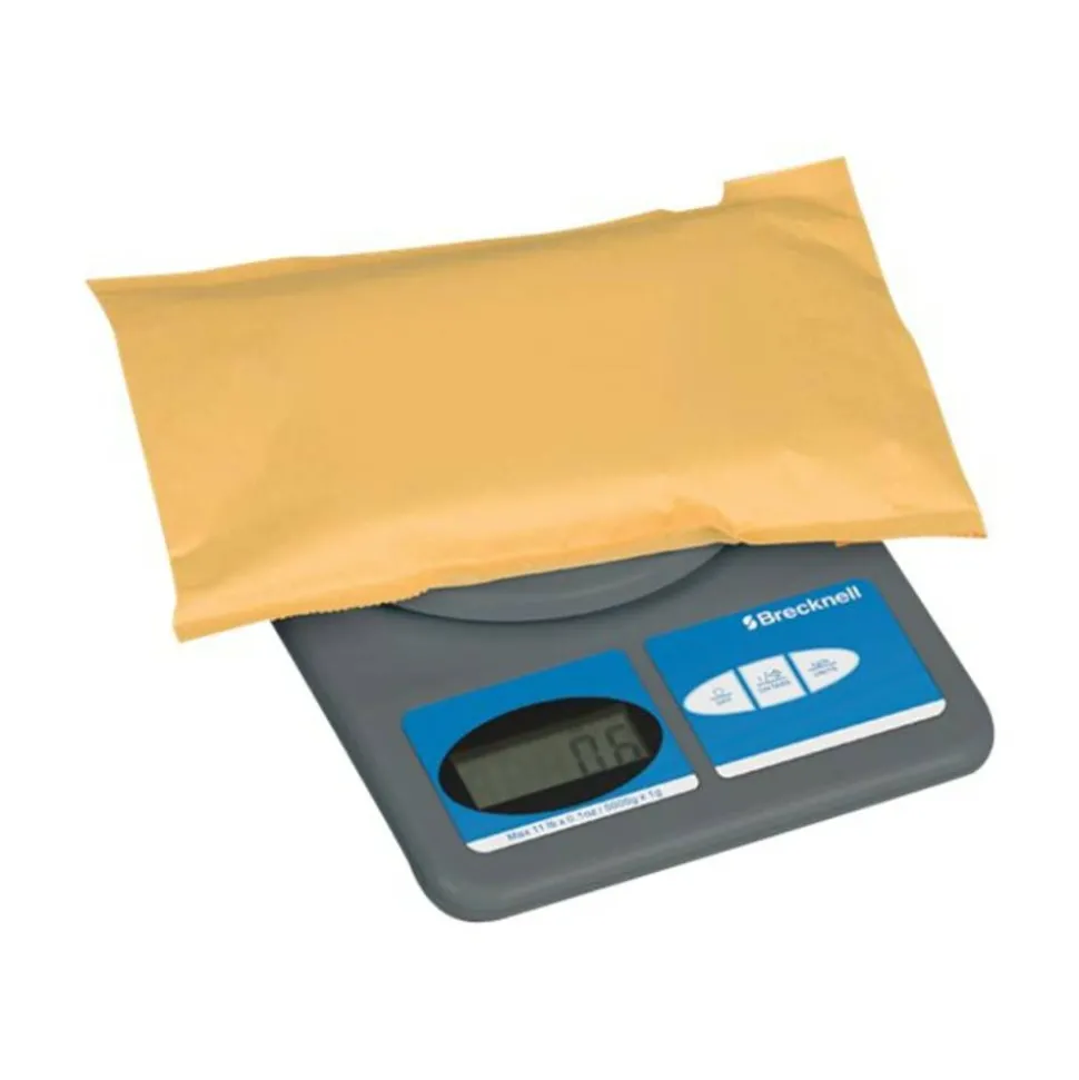 Brecknell Electronic Office Scale, 11-Lb Capacity