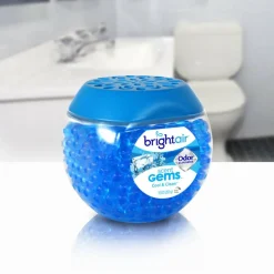 BRIGHT Air Scent Gems Plus Odor Eliminator Beads Air Freshener, Cool & Clean, 10 Oz