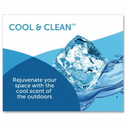 BRIGHT Air Super Odor Eliminator, Cool and Clean, Blue, 14 oz Jar
