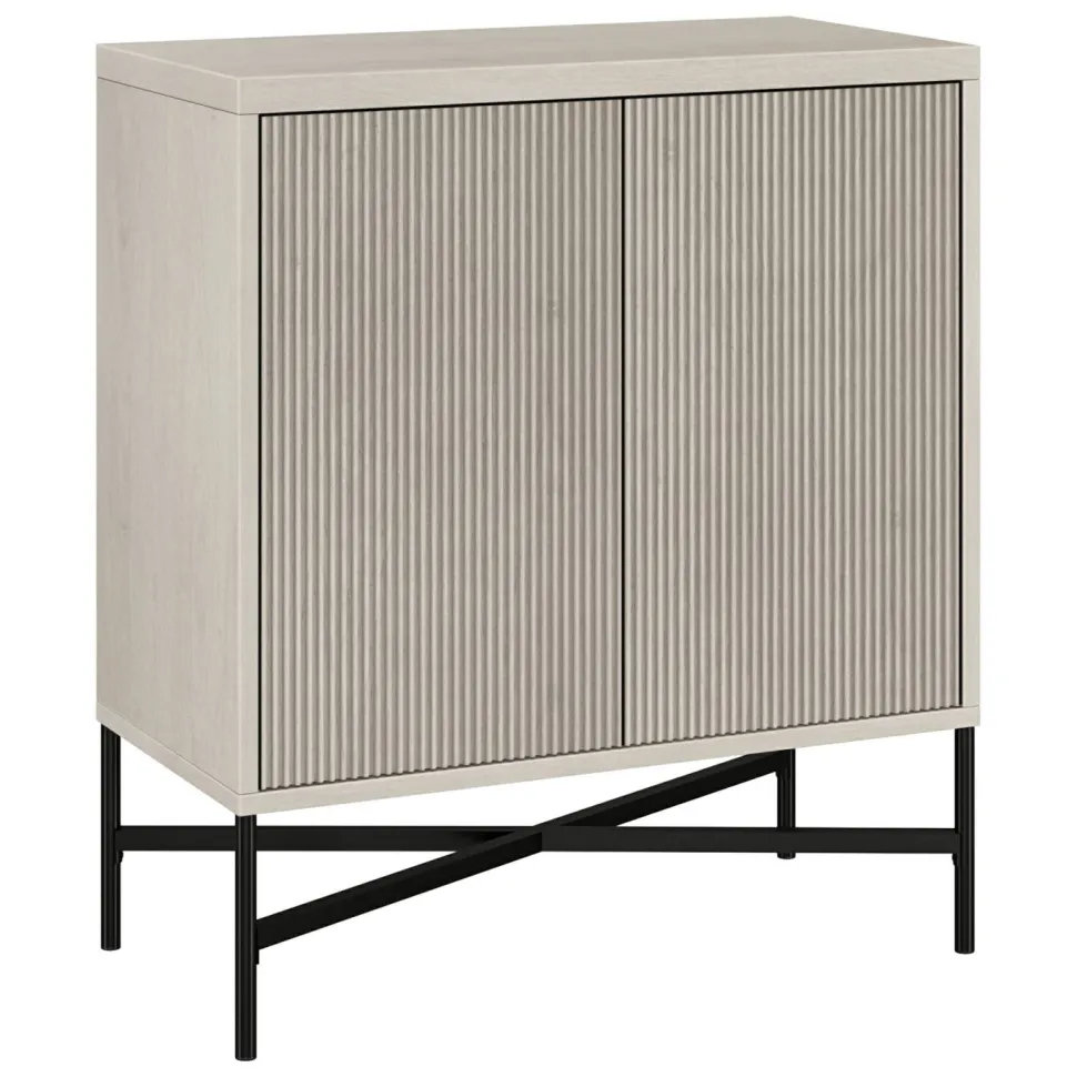 Brighton 28" Wide Rectangular Accent Cabinet in Alder White