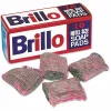 Brillo Hotel Size Soap Pad, 4 x 4, Charcoal/Pink, 10 Pads/Pack, 12 Packs/Carton