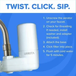 Brita On Tap Water Filtration System Replacement Filters For Faucets