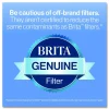 Brita Small 6-Cup Water Filter Pitcher with 1 Standard Filter, Denali, White, 2/Carton