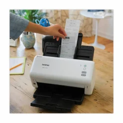 Brother ADS-3100 High-Speed Desktop Scanner, 600 dpi Optical Resolution, 60-Sheet Auto Doucment Feeder
