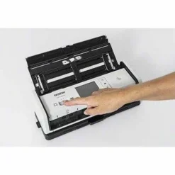 Brother ADS-1800W Compact Desktop Scanner, 600 dpi Optical Resolution, 20-Sheet Duplex Auto Document Feeder