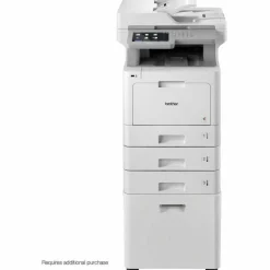 Brother CB1010 Printer Cabinet/Stand, 15-3/4”H x 16-9/64”W x 19-1/16”D, White