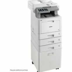 Brother CB1010 Printer Cabinet/Stand, 15-3/4”H x 16-9/64”W x 19-1/16”D, White