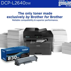 Brother DCP-L2640DW Wireless Compact Monochrome Multi-Function Laser Printer, Refresh EZ Print Eligibility