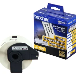 Brother DK-1201 Standard Address Labels, DK1201, 3 1/2