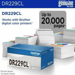 Brother DR229CL Drum Unit, 30,000-Page-Yield