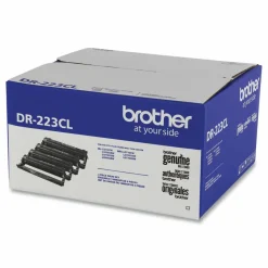 Brother DR223CL Drum Unit, 18,000 Page-Yield, Black/Cyan/Magenta/Yellow