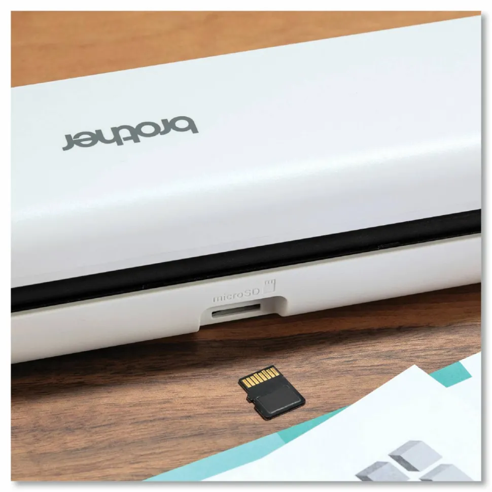 Brother DS940DW Duplex and Wireless Compact Mobile Document Scanner, 600 dpi Optical Resolution, 1-Sheet Duplex Auto Document Feeder