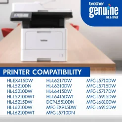 Brother Genuine Black High Yield Toner Cartridge, TN920XL