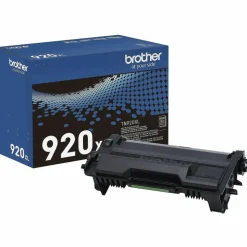 Brother Genuine Black High Yield Toner Cartridge, TN920XL