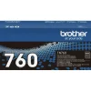 Brother Genuine TN760 Black High Yield Toner Cartridge