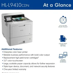 Brother HL-L9410CDN Wireless Enterprise Color Laser Printer