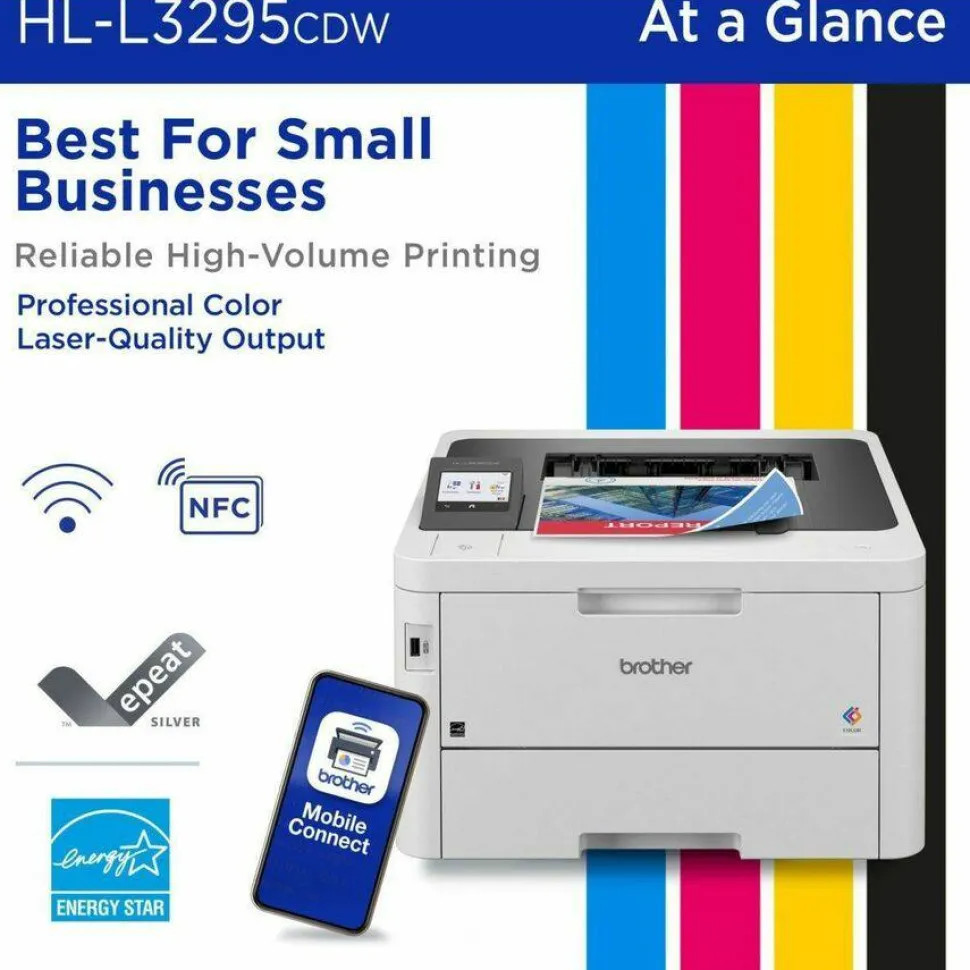 Brother HL-L3295CDW Wireless Compact Digital Laser Color Printer