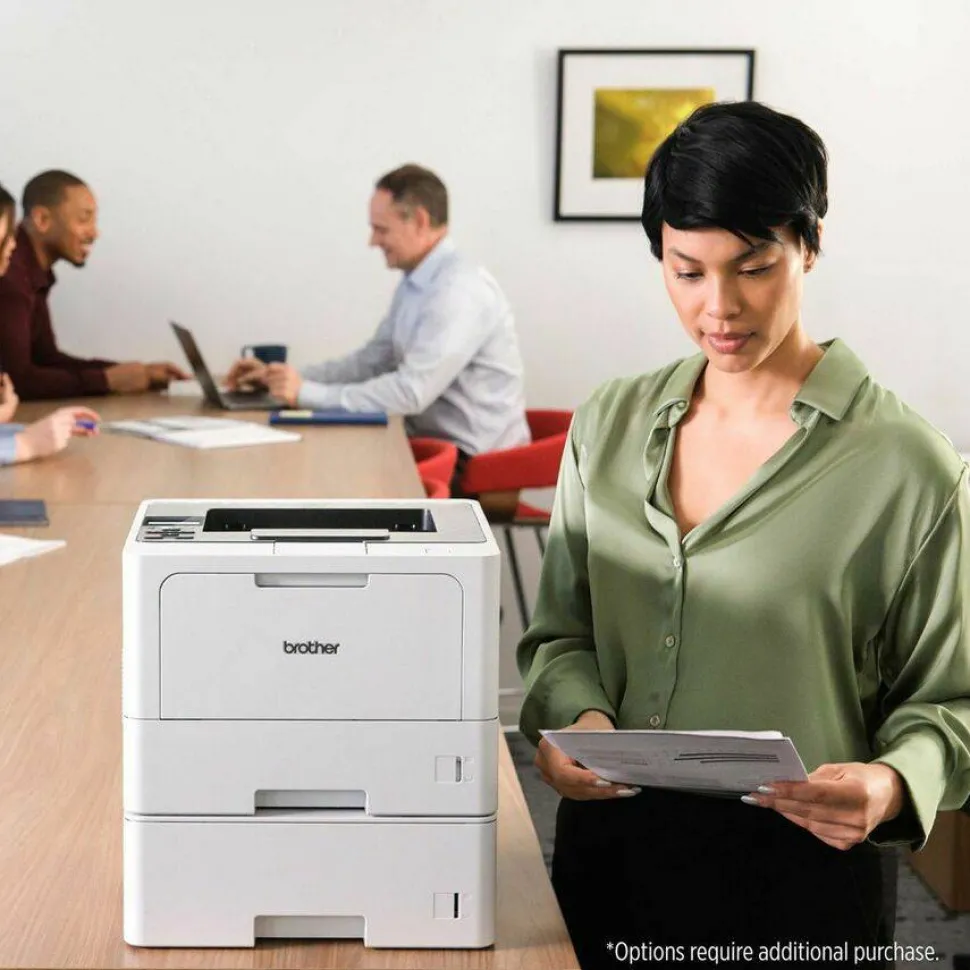 Brother HL-L5215DW Desktop Wireless Laser Printer - Monochrome