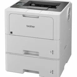 Brother HL-L6210DWT Wireless Business Monochrome Laser Printer with Dual Paper Trays