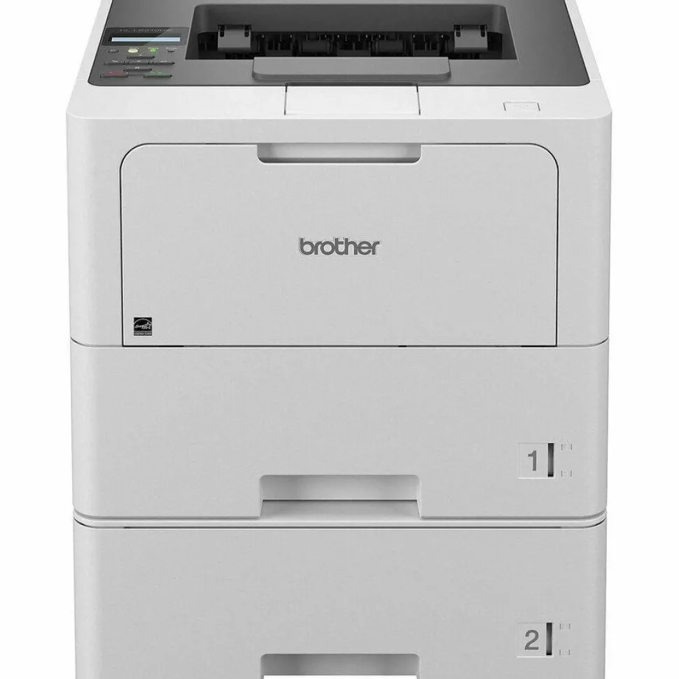 Brother HL-L6210DWT Wireless Business Monochrome Laser Printer with Dual Paper Trays