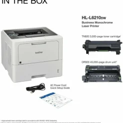 Brother HL-L6210DW Wireless Business Laser Monochrome Printer