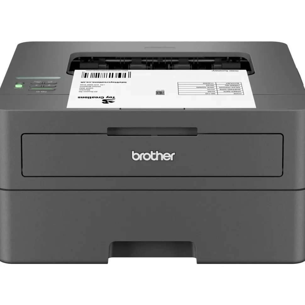 Brother HL-L2405W Wireless Compact Monochrome Laser Printer, Mobile Printing, Refresh EZ Print Eligibility