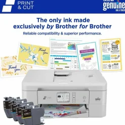 Brother MFC-J1800DW Wireless Inkjet Multifunction Printer - Color