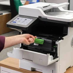 Brother MFC-L6810DW Enterprise Monochrome Laser All-in-One Printer with Low-cost Printing, Large Paper Capacity, Wireless Networking, Advanced Security Features, and Duplex Print, Scan, and Copy