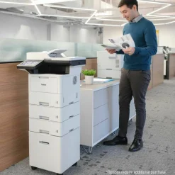 Brother MFC-L6810DW Enterprise Monochrome Laser All-in-One Printer with Low-cost Printing, Large Paper Capacity, Wireless Networking, Advanced Security Features, and Duplex Print, Scan, and Copy