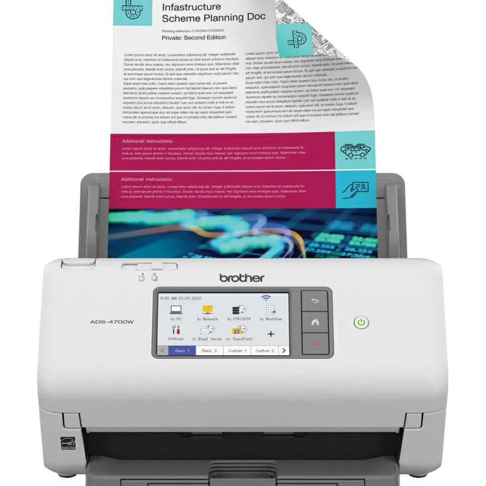 Brother Professional Desktop Scanner ADS-4700W