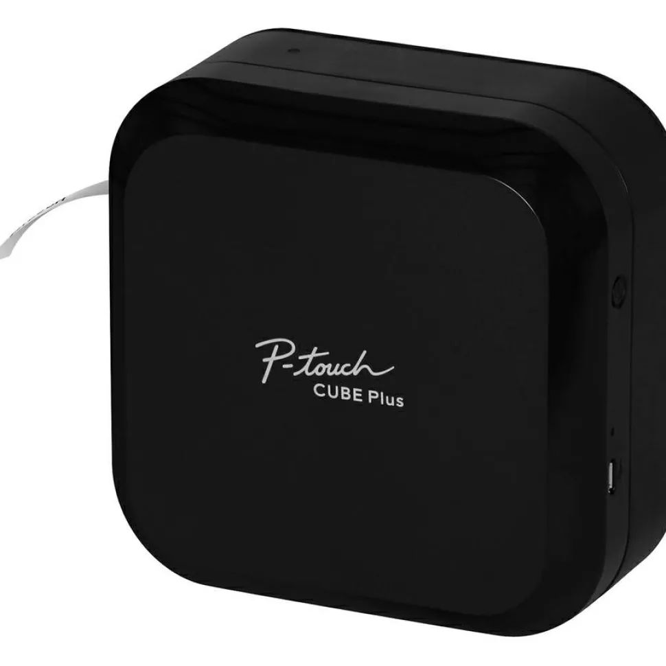 Brother P-touch CUBE Plus PT-P710BT Versatile Label Maker with Bluetooth Wireless Technology