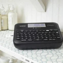 Brother P-Touch D-610BTVP Connected Label Maker with Color Display, 30 mm/s Print Speed, 14.2 x 6 x 13.3